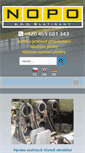 Mobile Screenshot of nopo.eu